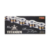 YBN 11sp 6.4 Titanium Chain SLA211 (includes 1 lb. of wax at no charge)