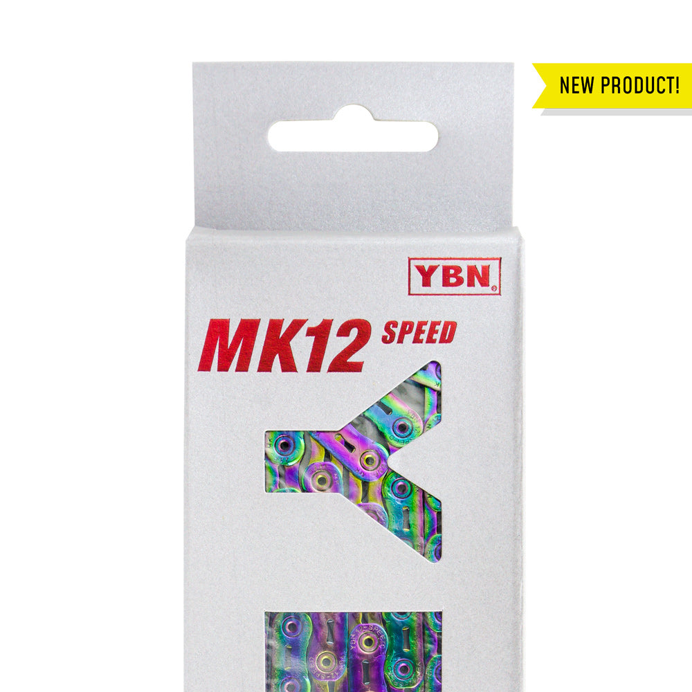 YBN MK120 12sp Flattop Rainbow Chain