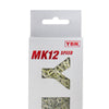 YBN MK120 12sp Flattop Silver Chain
