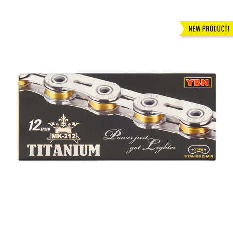 YBN 12sp MK212 6.4 Titanium Flattop Chain