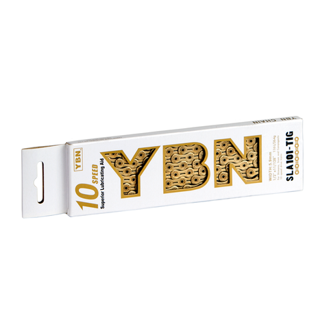 YBN 10sp Ti-Nitride Gold Chain SLA101